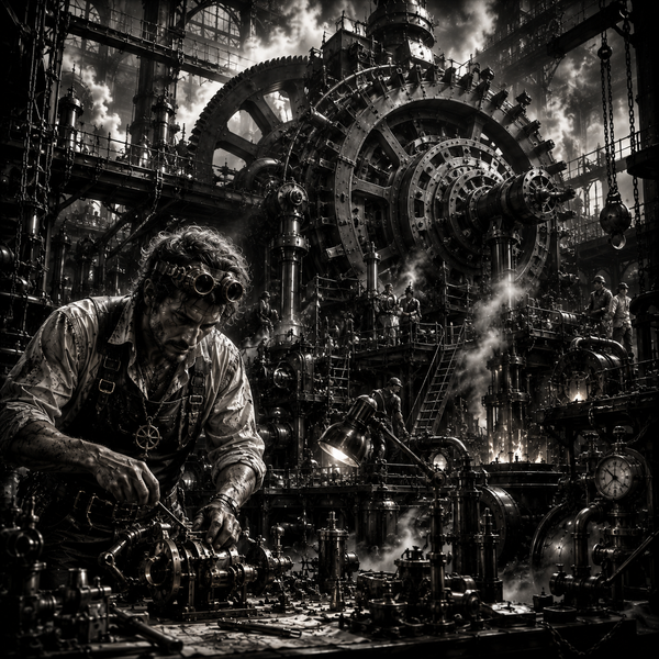L'Ingénieur des Machines | Steampunk | DarkCollectionStudio