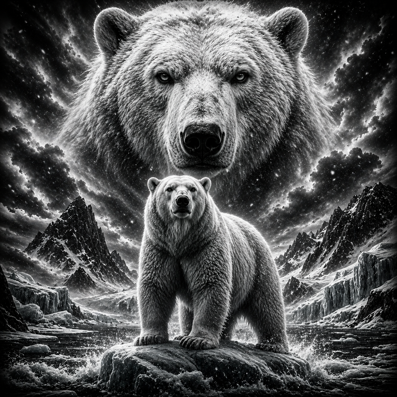 L'Ours Polaire | Animaux | DarkCollectionStudio