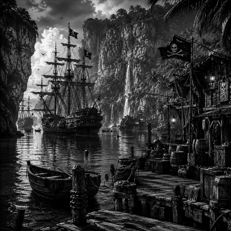 La Baie des Pirates | Pirates | DarkCollectionStudio