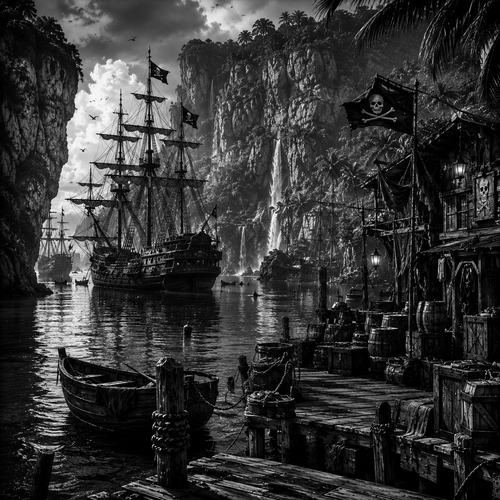 La Baie des Pirates | Pirates | DarkCollectionStudio