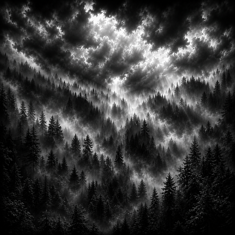 La Forêt de Montagne | Paysages | DarkCollectionStudio