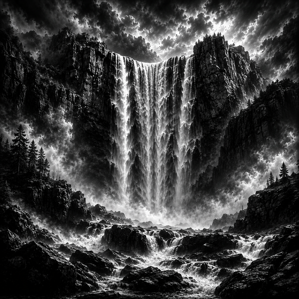 La Grande Cascade | Paysages | DarkCollectionStudio