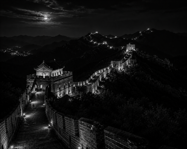 La Grande Muraille de Chine | Paysages | DarkCollectionStudio