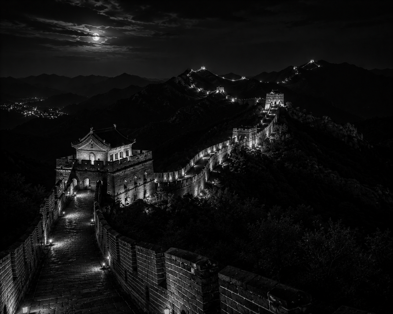 La Grande Muraille de Chine | Paysages | DarkCollectionStudio