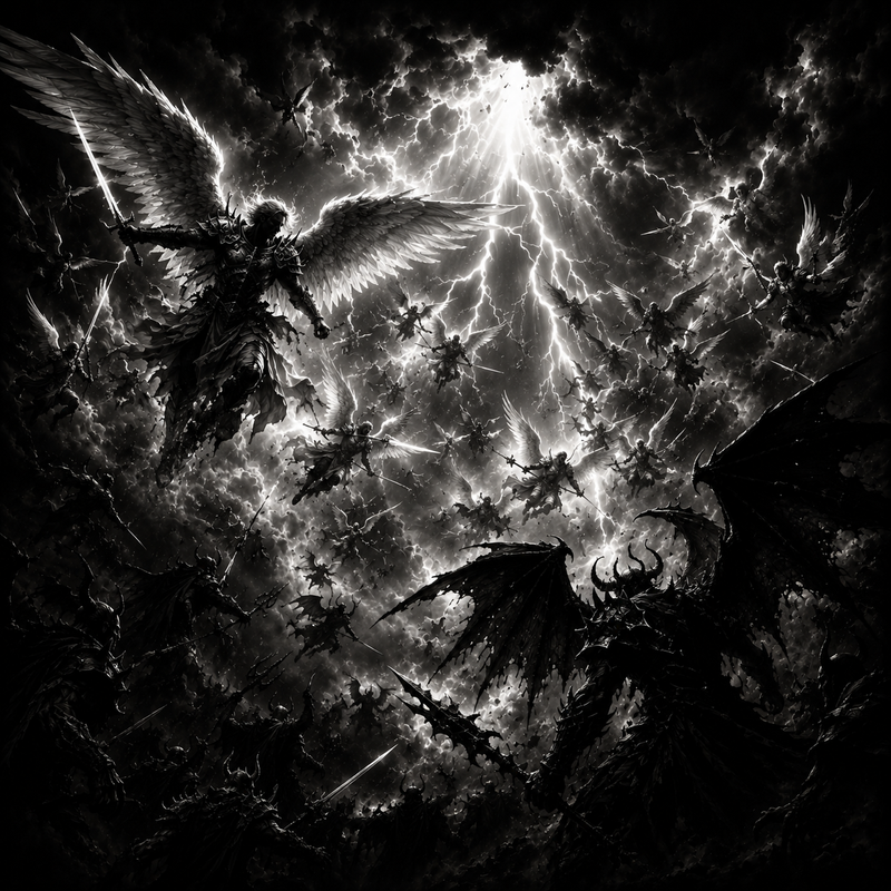 La Guerre Céleste | Anges et Démons | DarkCollectionStudio