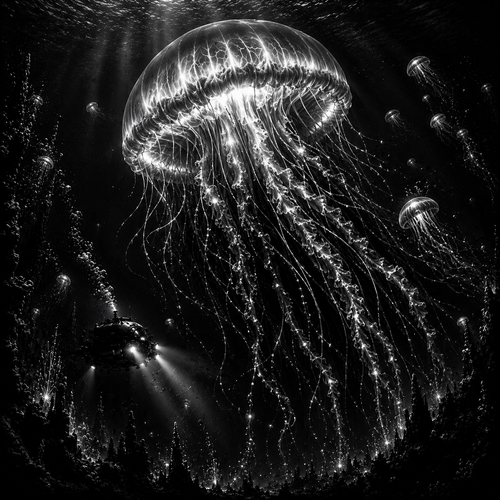 La Méduse Géante | Abysse | DarkCollectionStudio