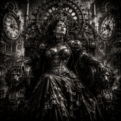 La Reine des Rouages | Steampunk | DarkCollectionStudio