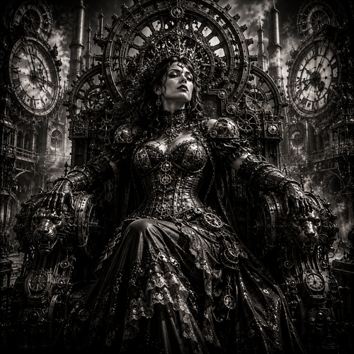La Reine des Rouages | Steampunk | DarkCollectionStudio