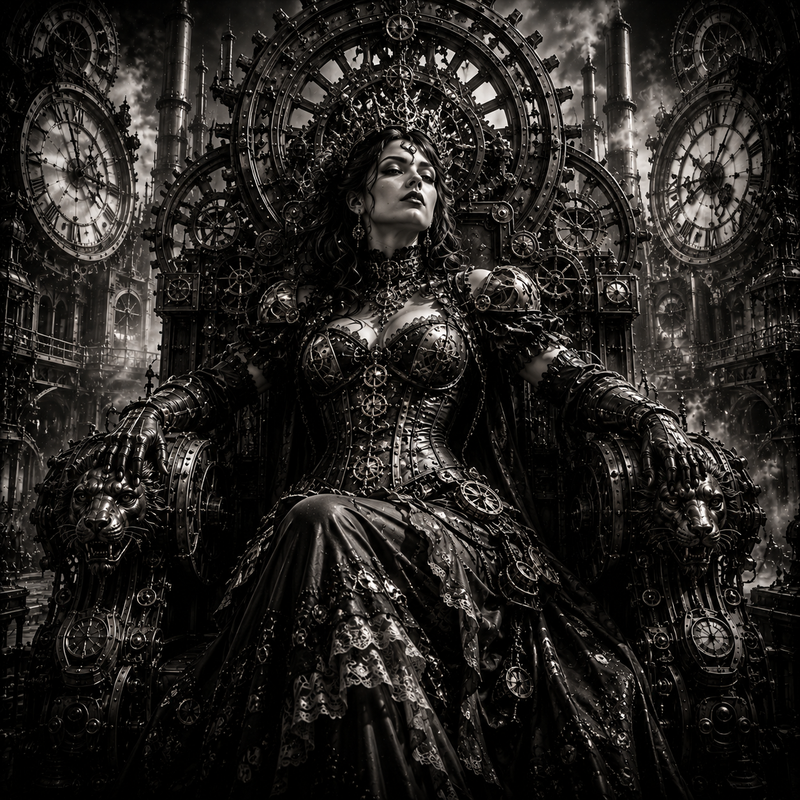 La Reine des Rouages | Steampunk | DarkCollectionStudio