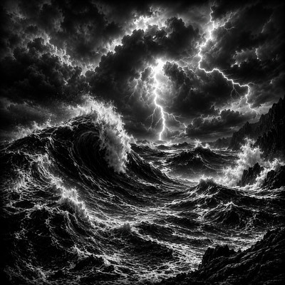La Tempête | Paysages | DarkCollectionStudio — aperçu à l'échelle