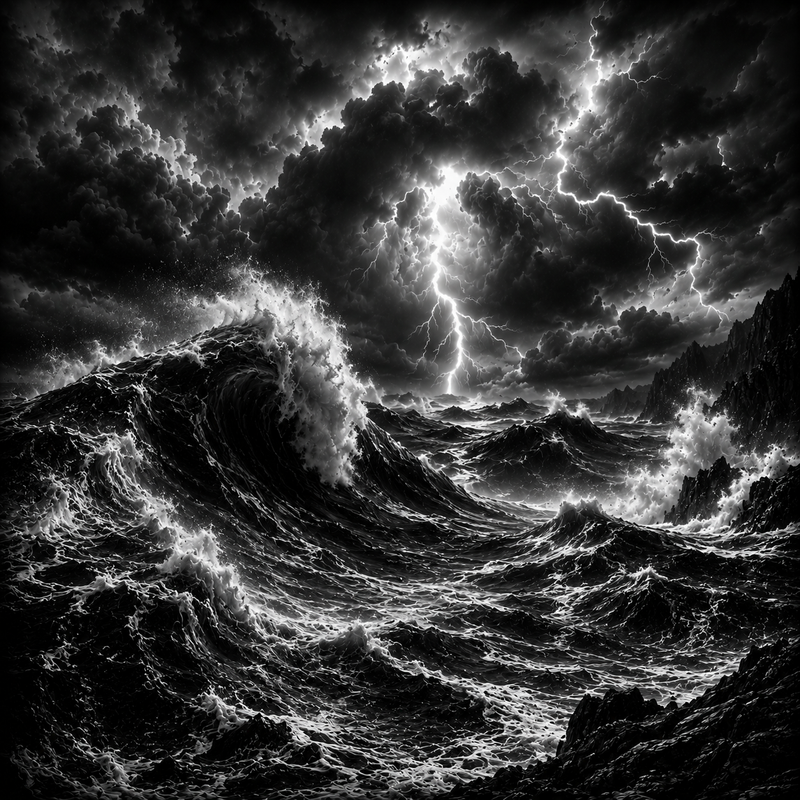 La Tempête | Paysages | DarkCollectionStudio