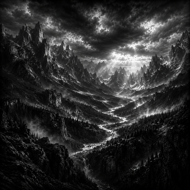 La Vallée | Paysages | DarkCollectionStudio