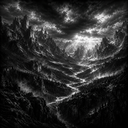 La Vallée | Paysages | DarkCollectionStudio