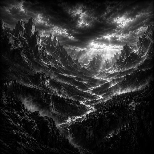 La Vallée | Paysages | DarkCollectionStudio