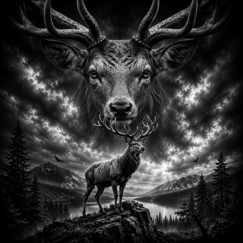 Le Cerf | Animaux | DarkCollectionStudio