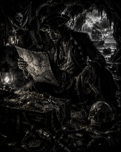 Le Chasseur de Trésors | Pirates | DarkCollectionStudio