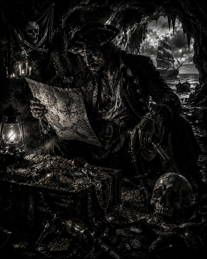 Le Chasseur de Trésors | Pirates | DarkCollectionStudio
