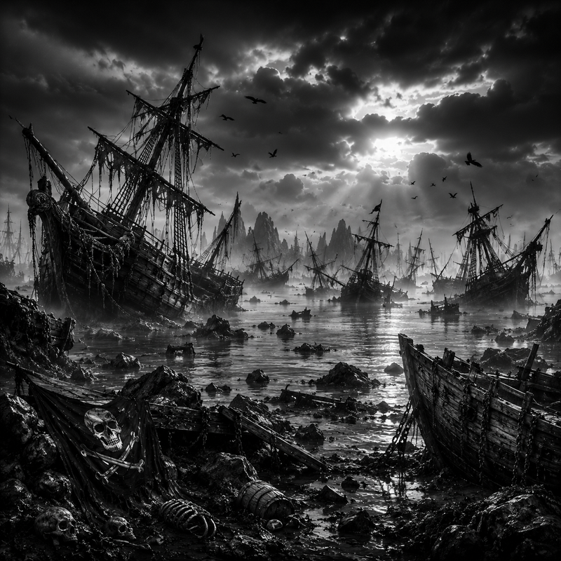 Le Cimetière des Navires | Pirates | DarkCollectionStudio