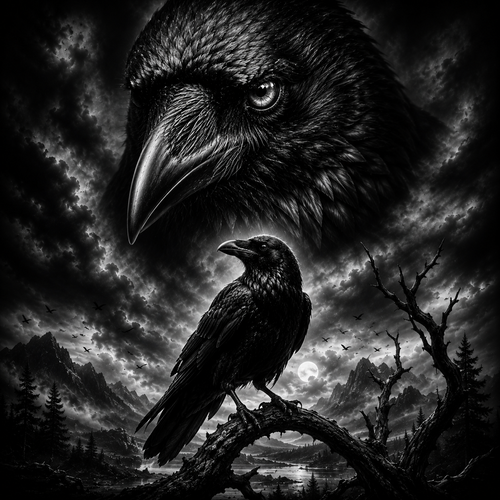 Le Corbeau | Animaux | DarkCollectionStudio