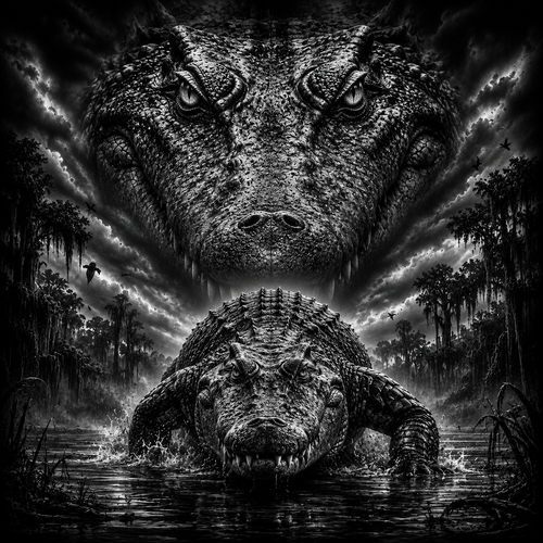 Le Crocodile | Animaux | DarkCollectionStudio