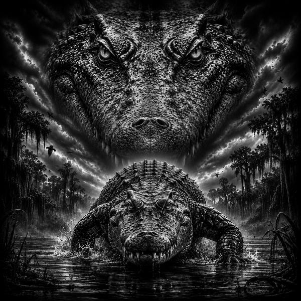 Le Crocodile | Animaux | DarkCollectionStudio