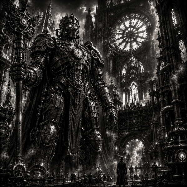 Le Gardien du Temps | Steampunk | DarkCollectionStudio