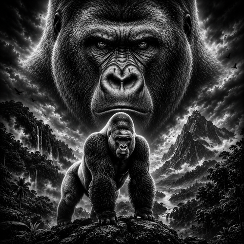 Le Gorille | Animaux | DarkCollectionStudio