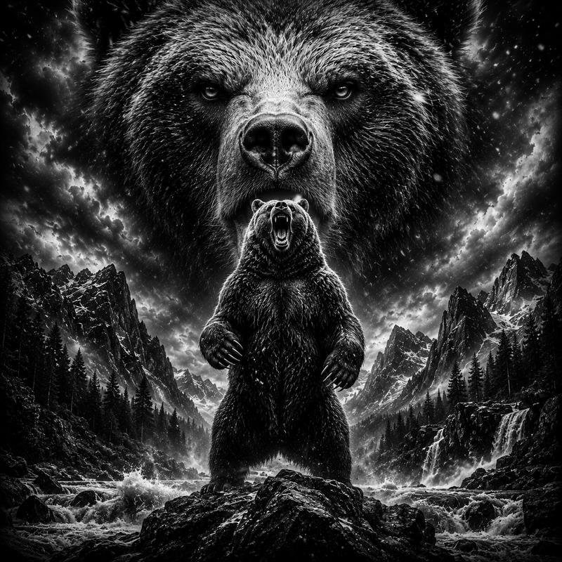 Le Grizzly | Animaux | DarkCollectionStudio