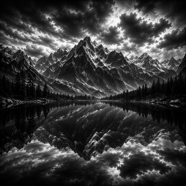 Le Lac Miroir | Paysages | DarkCollectionStudio