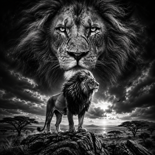 Le Lion | Animaux | DarkCollectionStudio