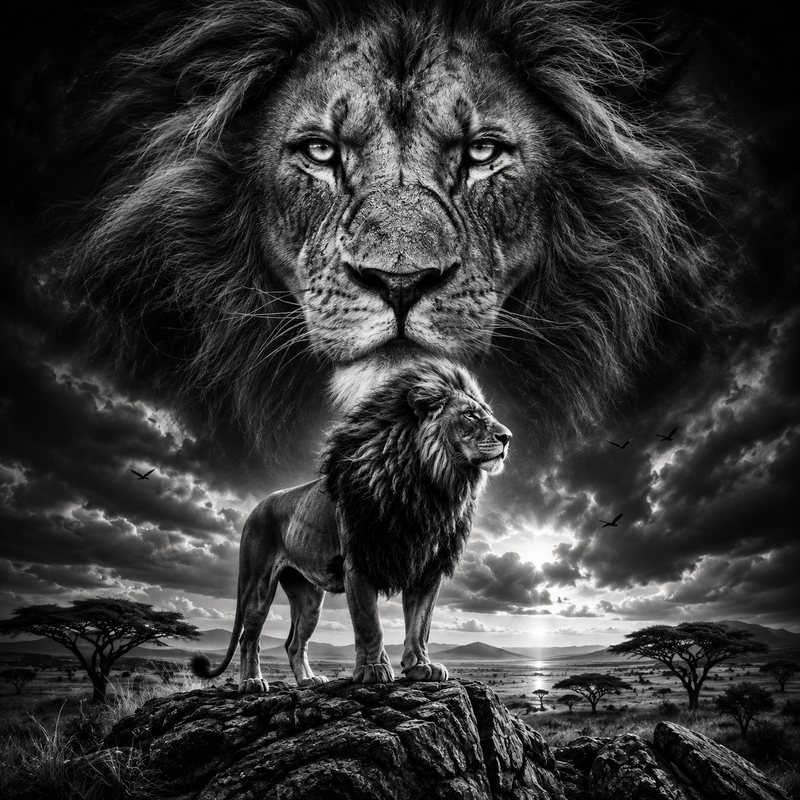 Le Lion | Animaux | DarkCollectionStudio