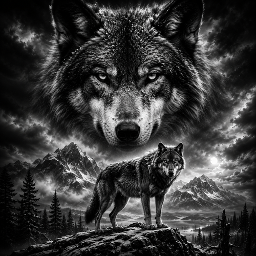 Le Loup | Animaux | DarkCollectionStudio