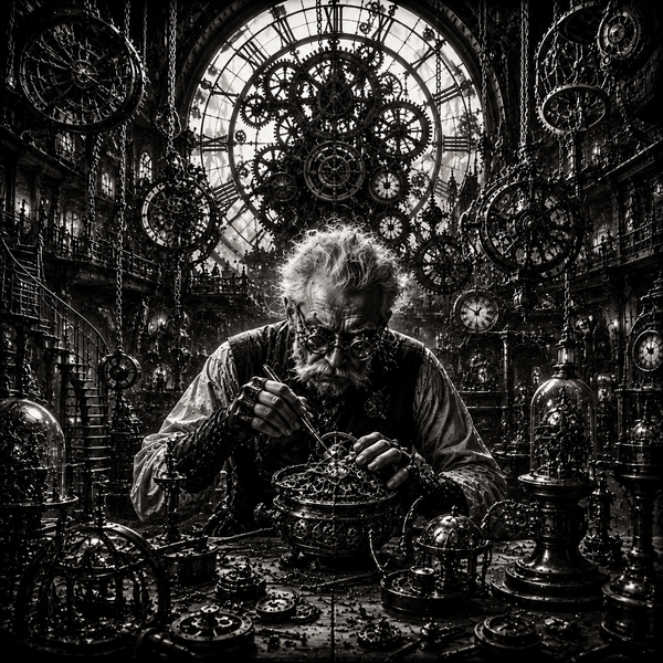 Le Maître du Temps | Steampunk | DarkCollectionStudio