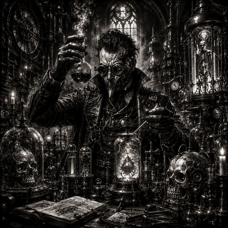 Le Médecin Chimiste | Steampunk | DarkCollectionStudio