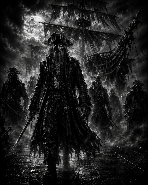 Le Pirate Fantôme | Pirates | DarkCollectionStudio