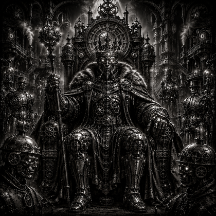 Le Roi Automate | Steampunk | DarkCollectionStudio