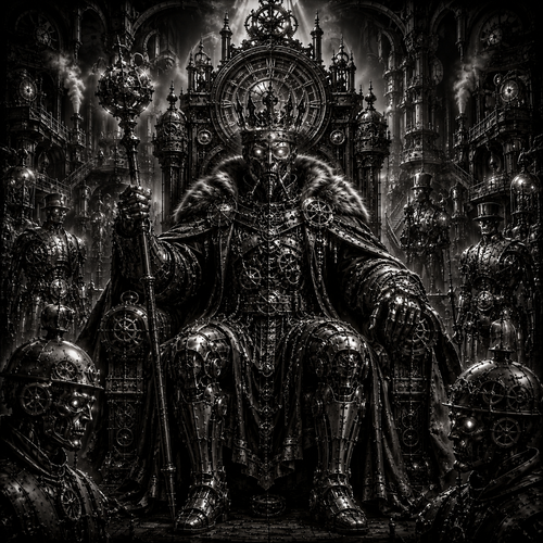 Le Roi Automate | Steampunk | DarkCollectionStudio