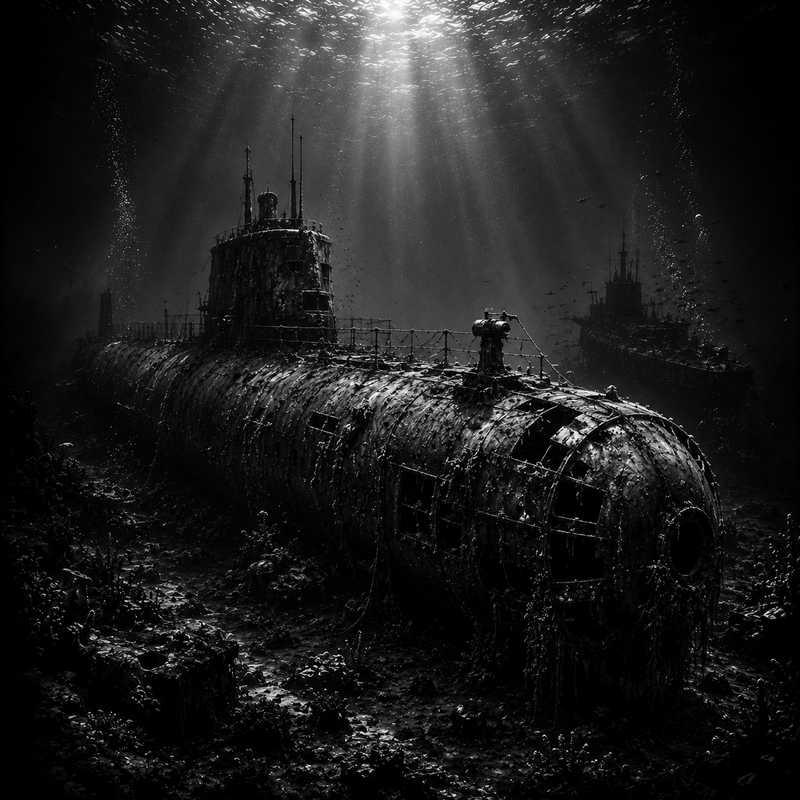 Le Sous-Marin Fantôme | Abysse | DarkCollectionStudio