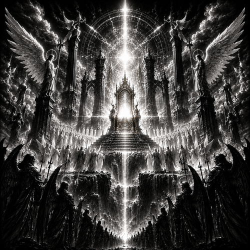 Le Trône Divin | Anges et Démons | DarkCollectionStudio
