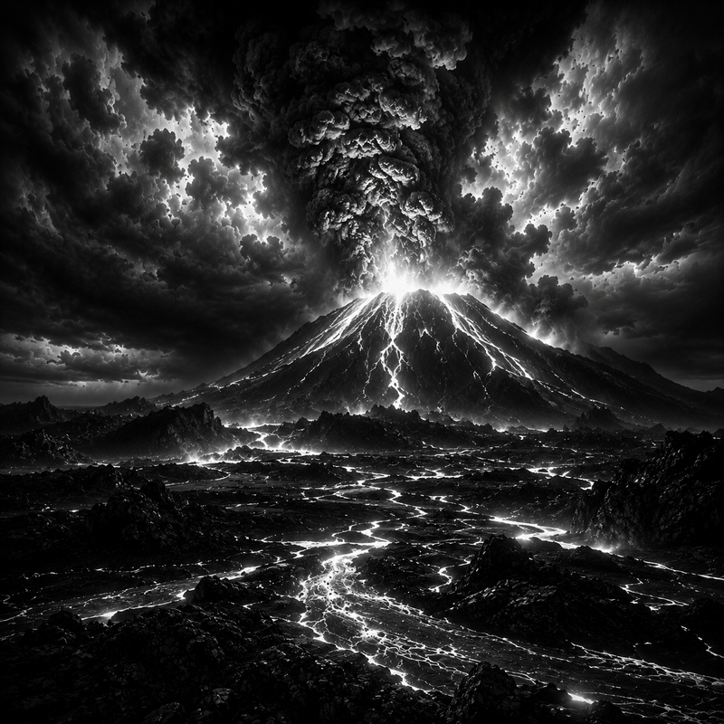 Le Volcan | Paysages | DarkCollectionStudio