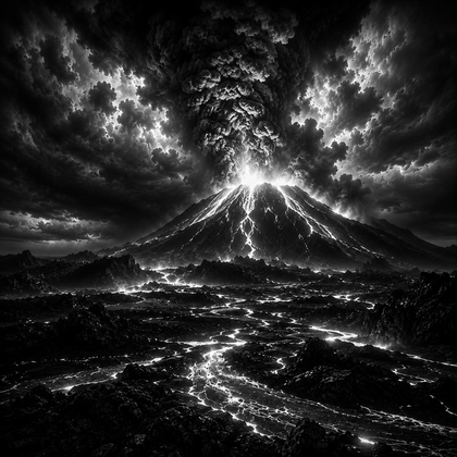 Le Volcan | Paysages | DarkCollectionStudio