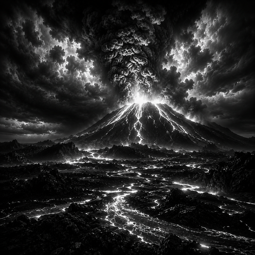 Le Volcan | Paysages | DarkCollectionStudio