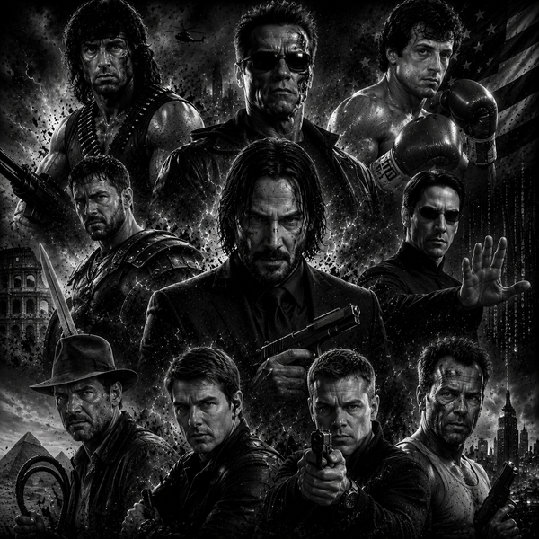 Légendes du Cinéma d'Action | Prestige | DarkCollectionStudio