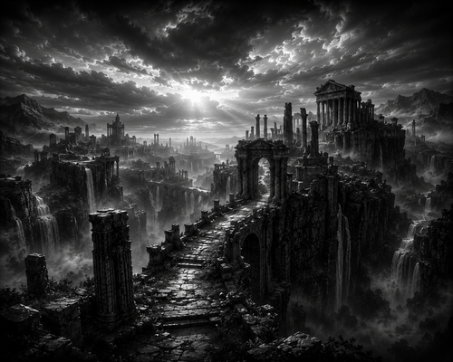 Les Ruines du Temple | Paysages | DarkCollectionStudio