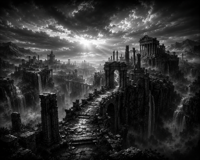 Les Ruines du Temple | Paysages | DarkCollectionStudio
