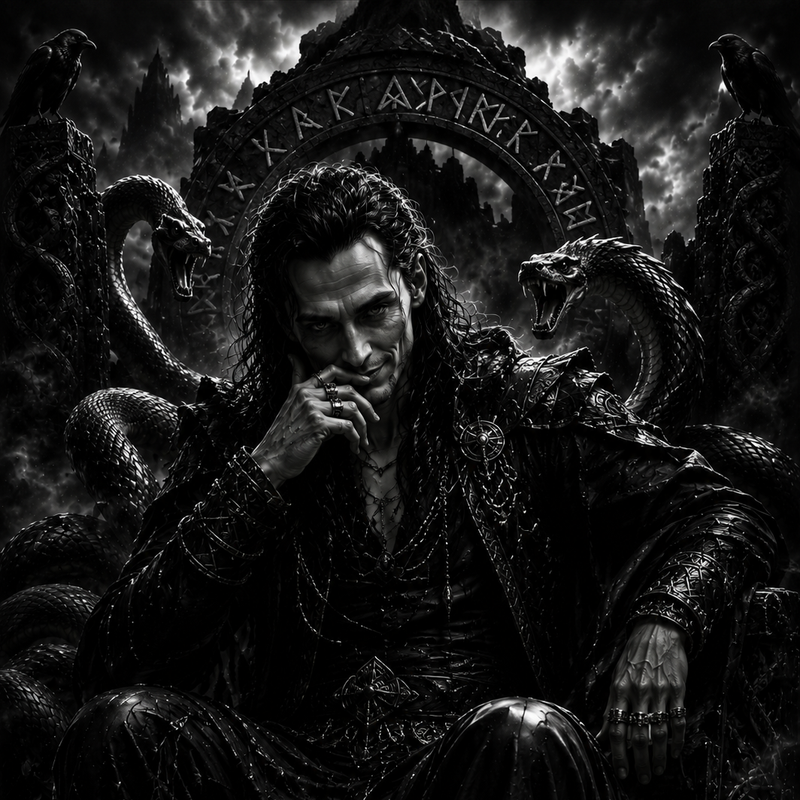 Loki | Mythologie | DarkCollectionStudio — rendu gravé