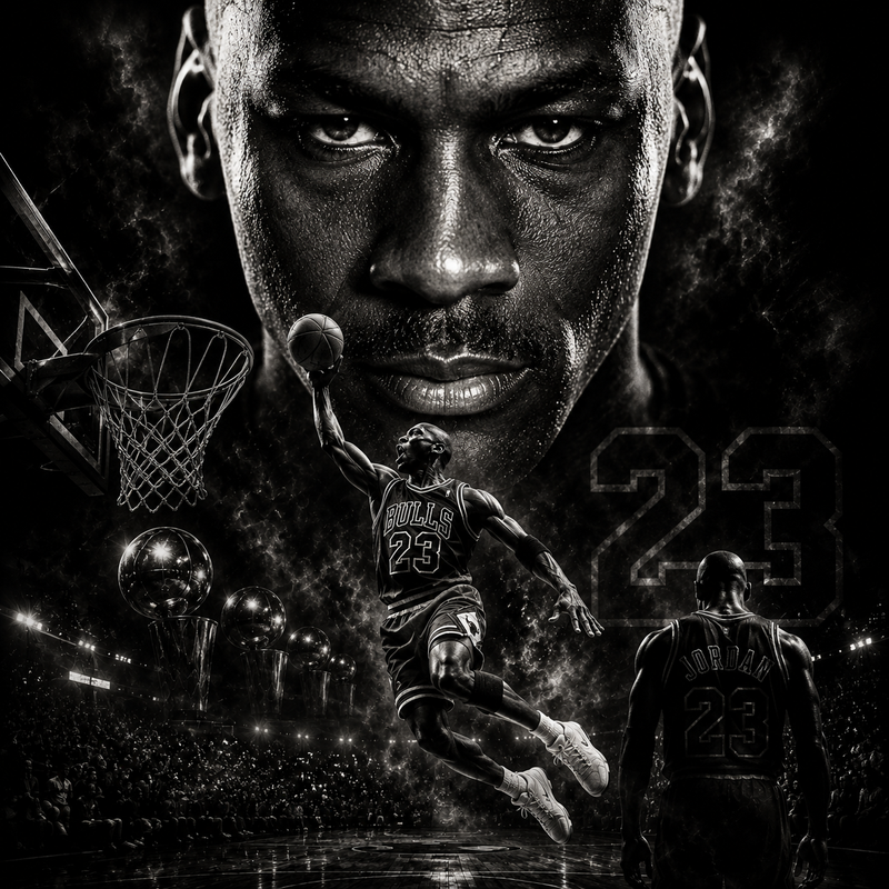 Michael Jordan | Célébrités | DarkCollectionStudio