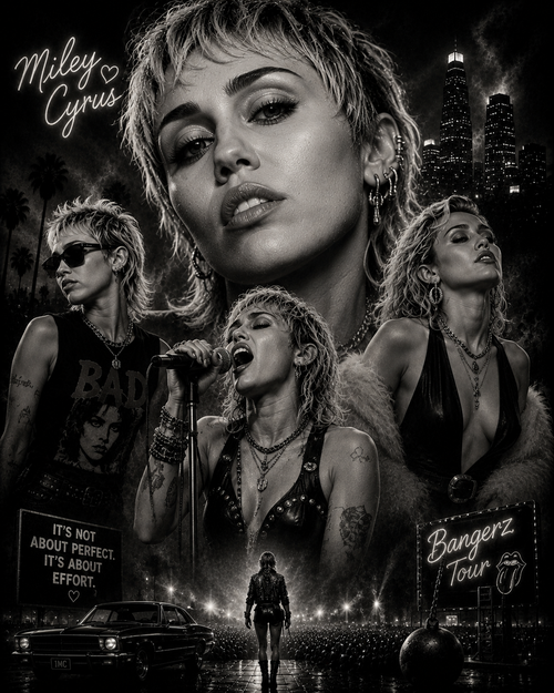 Miley Cyrus | Célébrités | DarkCollectionStudio