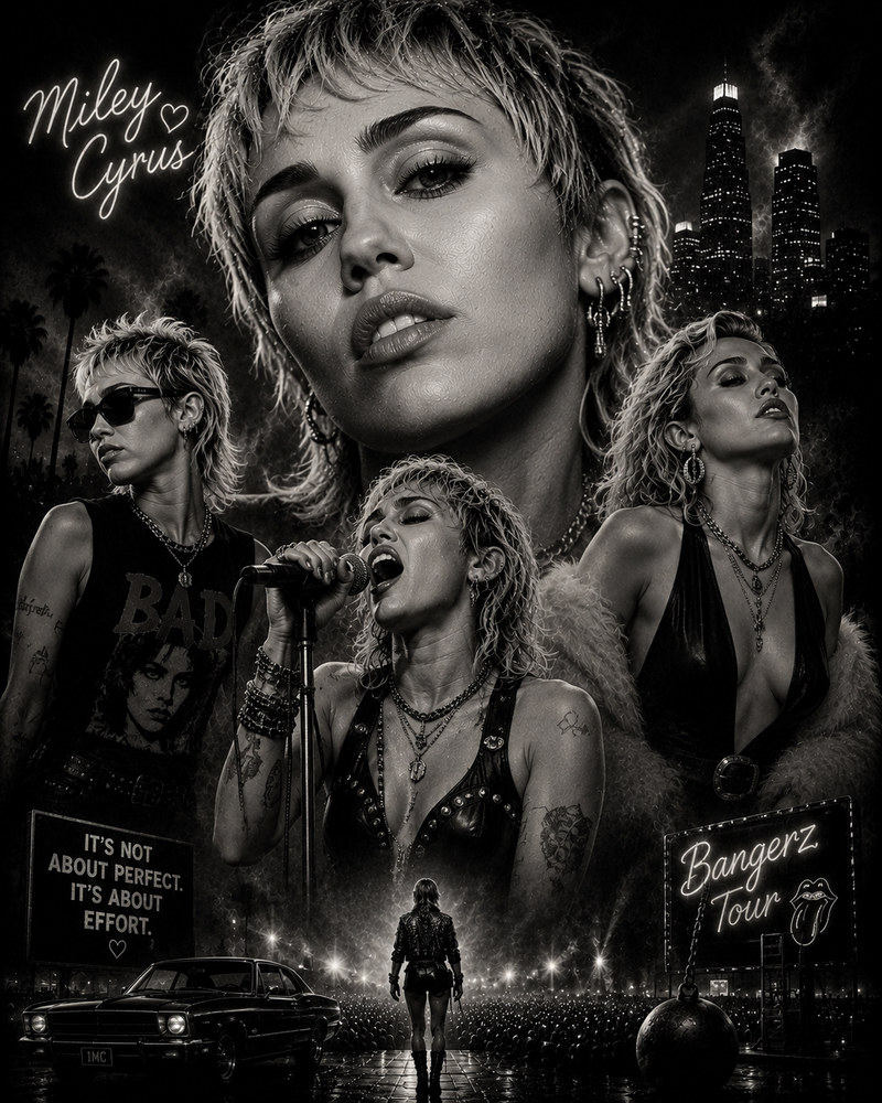 Miley Cyrus | Célébrités | DarkCollectionStudio