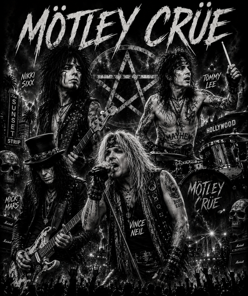 Mötley Crüe Vol.2 | Célébrités | DarkCollectionStudio
